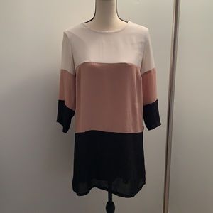 Color block dress